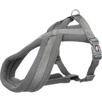 Trixie Premium Touren-Geschirr - grafit - 35–65 cm/20 mm