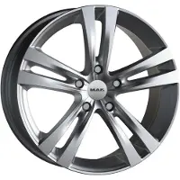 Mak Alufelge Zenith 6.5X15 4X100 Et 40 Hyper Silver