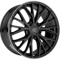 MSW Alufelge 44 9X20 5X110 Et 29 Gloss Black+Diamond Lip