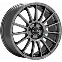 Oz SUPERTURISMO LM matt graphit + silver lettering 8.0Jx18 5x112 ET45