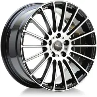 AVUS Alufelge Ac-M03 7.5X18 5X100 Et 48 Black Polished
