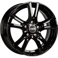 DBV 17 Zoll Alufelge ANDORRA 7,5x17 5/108 ET45 schwarz Felge