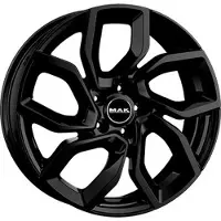 Mak Apollo gloss black 6x15 ET37 - LK5/98 ML58.1 Alufelge schwarz