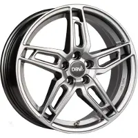 DBV 18 Zoll Alufelge 5DS 005 8,0x18 5/108 ET40 shadow silber Felge