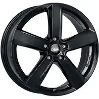 DBV 16 Zoll Alufelge SAMOA TU 6,5x16 5/114,3 ET40 black Felge