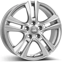 DBV 17 Zoll Alufelge ANDORRA II 7,0x17 5/112 ET48 hyper silber Felge