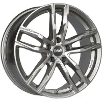 DBV 19 Zoll Alufelge VIENNA II 8,5x19 5/114,3 ET45 hyper silber Felge