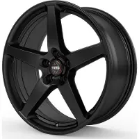 Momo 16 Zoll Alufelge five 16"x7" 5x112 PCD ET42 72.3mm Felge Schwarz