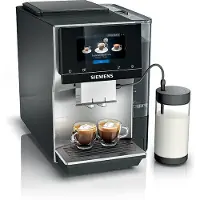 Siemens EQ.700 TP715R07, Espressomaschine, 2,4 l, Kaffeebohnen, Eingebautes Mahlwerk, 1500 W, Schwarz, Silber