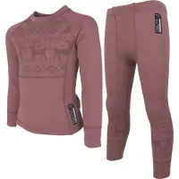 Lindberg Kåbdalis Thermounterwäsche Merino, Rose, 140