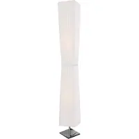 SalesFever Stehlampe eckig 120 cm Weiß