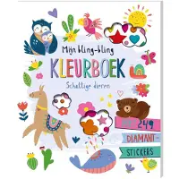 Interstat Mein Bling-Bling Malbuch - Niedliche Tiere