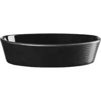 Asa selection Auflaufform Kitchen'art Oval Black 20 x 14 cm