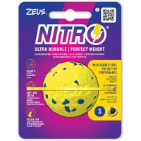 Zeus Nitro - Weighted Ball - Yellow and Blue - Small, Ø5cm, Ø8cm
