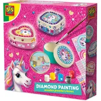 SES Creative - Unicorn Diamond Painting Schmuckkästchen - (S14138)