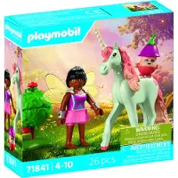 Playmobil Rosa Himmel-Einhorn Mit Fee