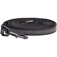 WalkFit - Walk'it Anti-slip Tracking Leash with Handle - Black - 20mmx5m