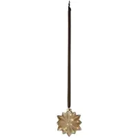 Lumineo LED Blume braun/ warmes weiss 8x19x19cm