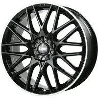 CMS C25-DRB diamond rim black gloss 8.0Jx18 5x114.3 ET47