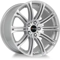 Sans marque AC-MB1 hyper silver 8.5x19 ET30 - LK5/120 ML72.6 Alufelge silber