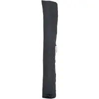 House Nordic Abdeckung für hängenden Sonnenschirm, 210 g/m², 600D-Polyester mit schwarzer wasserabweisender PolyurethanBeschichtung