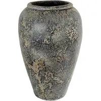House Nordic | Dekorativer Topf Capelo Grau Terrakotta 47x47x69 cm | NADUVI