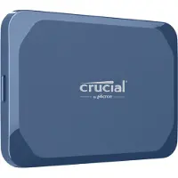 Crucial X10, 2 TB, USB Typ-C, USB 3.2 Gen 2x2, 2100 MB/s, 20 Gbit/s, Blau