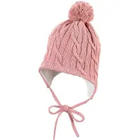 Sterntaler Bindemütze in Rosa - 49 cm