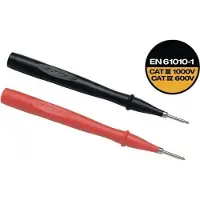 Fluke Messspitzensatz TP2-1 2mm rostfrei rot schwarz