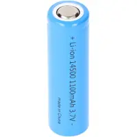 AccuCell Akku kompatibel für Oral-B Akku Li-Ion UR14500AC passend für Braun iO 6, 7, 8, 9, 10, 3,7 Volt, 48,8x14,1mm