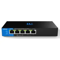 Linksys LN2305P - Netzwerk-Switch - Unverwaltet PoE+ - 2500 Mbps - 5 Ports