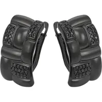 NAEMI Women Earrings in Black | Gr.: onesize