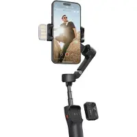Hohem iSteady X3 Schwarz – 3‑Achsen‑Smartphone‑Gimbal mit Magnetischem Fülllicht