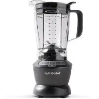 NutriBullet NBF500DG, Tischplatten-Mixer, 1,9 l, Eis-Crusher, 1200 W, Silber