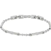 Faina Women Chain Link Bracelet in Silver | Gr.: onesize