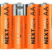 Xtorm XNG2AB4, Wiederaufladbarer Akku, AA, 3,7 V, 4 Stück(e), Endnutzer, 570 mAh