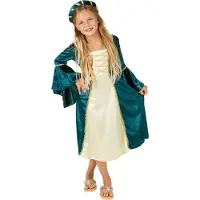 Dressforfun Mädchenkostüm Burgprinzessin