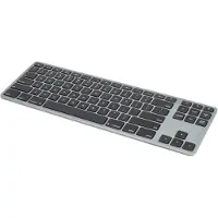 Matias Wireless Keyboard US QWERTY ohne Numpad für MacBook space grey