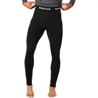 Smartwool Leggings Classic All-Season Merino Base Layer Bottom Boxed Herren Black-L