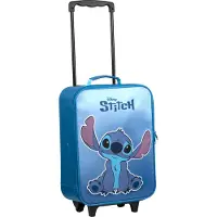 Disney Stitch Kinder Trolley, Karre, Harte Schale, Blau, 2 Rad/Räder, 3 Jahr(e), Reißverschluss