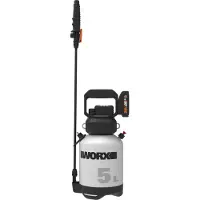 WORX Akku-Drucksprühgerät "WG829E" Luftkompressorpumpe, verstellbare Sprühdüse, inkl. Akku und Ladegerät