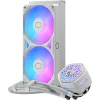 Cooler Master MasterLiquid 240 Atmos II VRM Fan liquid cooler, white