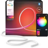 Philips OmniGlow Lightstrip 5 m, Bluetooth/Zigbee, Weiß, Silikon, Multi, 4500 lm, 60 W