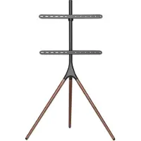 Manhattan Mobiler TV-Ständer mit Stativbeinen 45"-65" 32kg