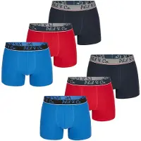 Phil&Co. Retro Boxer Jersey Core in BlueRedBlack | Gr.: L