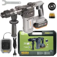Procraft Industrial HD20A Akku Bohrhammer 20 V 3,8 J Brushless + 1x Akku 4,0 Ah + Ladegerät +