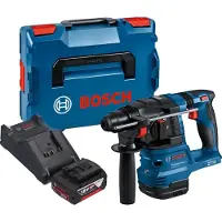 Bosch GBH 18V-22 Professional Akku Bohrhammer 18 V 1,9 J SDS Plus Brushless + 1x Akku 5,0 Ah + Ladegerät + L-Boxx