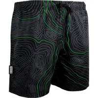 Guggen Mountain Herren Badehose Streifen lässige Boardshorts Linien Muster