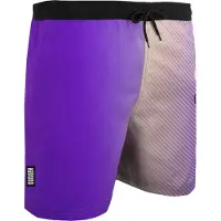 Guggen Mountain Herren Badehose mit Muster Streifen Lila