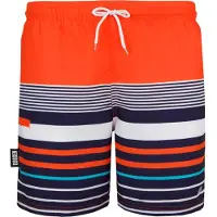 Guggen Mountain Herren Badehose mit Muster Streifen